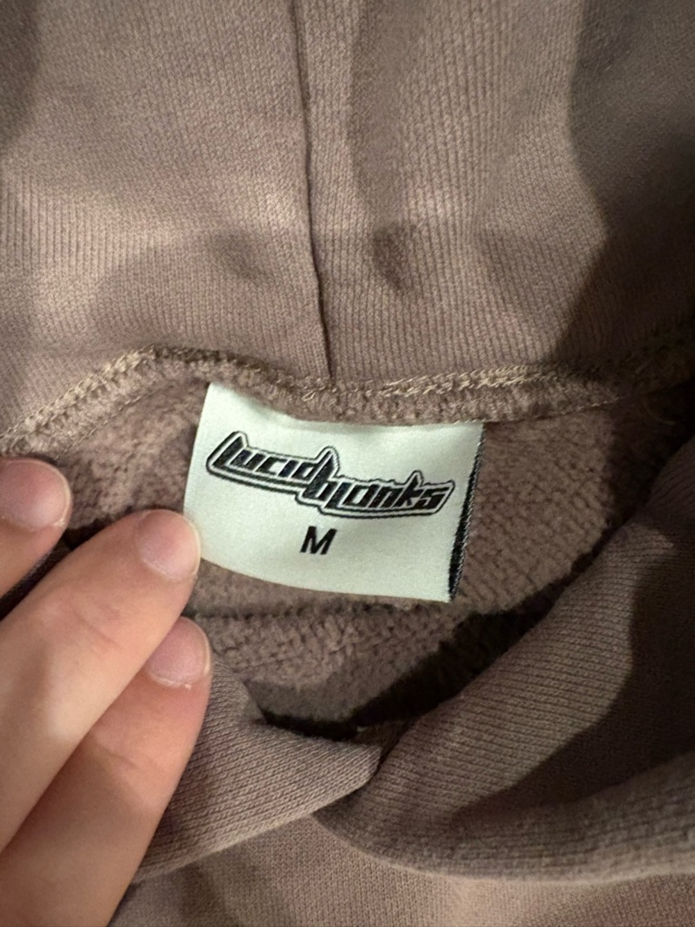 Lucid Blanks 500 gsm heavyweight hoodie - Picture 3 of 3